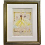 Marie Carrol - Ballet School I Oil - 8.25x11.25