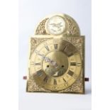 Brass Clock Movement by E Harington of Workington