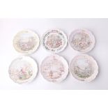 Royal Doulton The Wind in the Willows Collection of 6 Plates