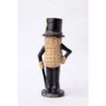 Cast Iron Small Mr Peanut Money Box