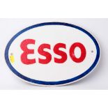 Cast Iron Esso Sign