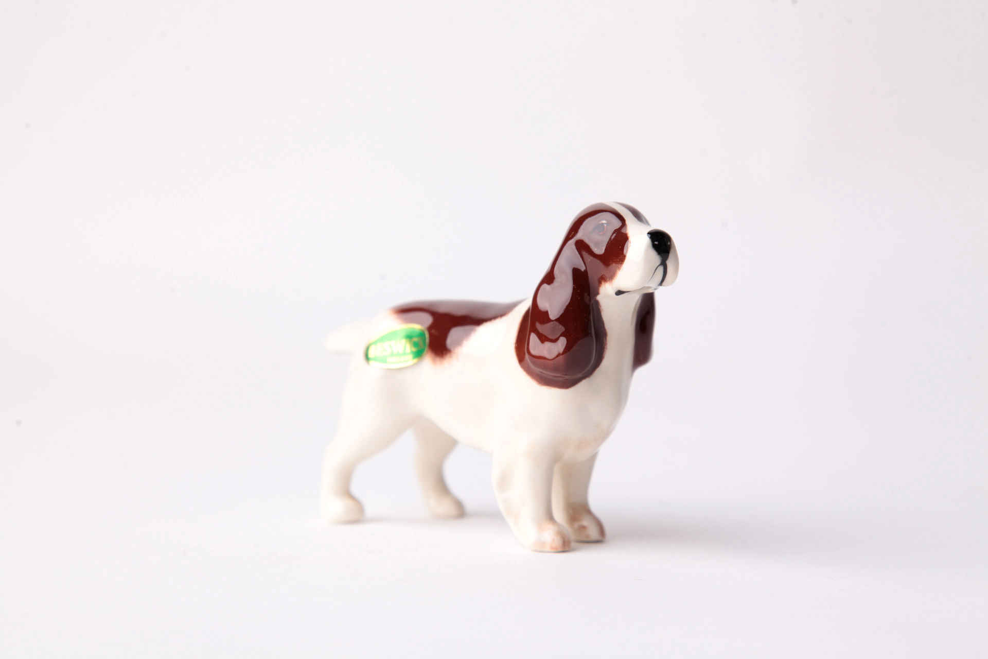 Beswick Brown & White Spaniel