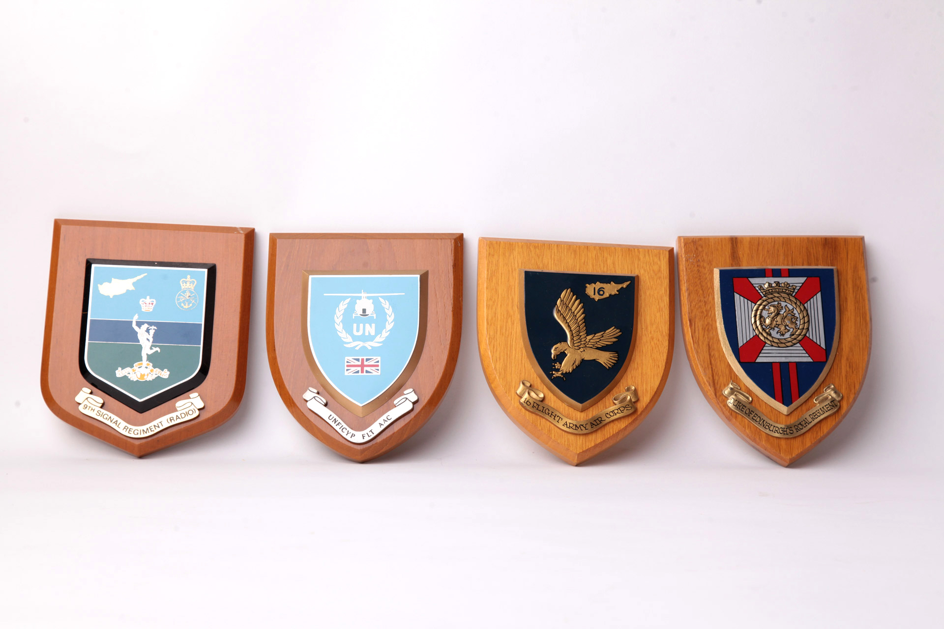 Collection of Military Shields