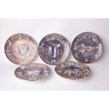 Royal Worcester Legends of Ancient Greece Series of 5 Plates