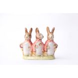 Beswick Beatrix Potter – Flopsy/Mopsy & Cotton Tail