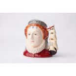 Royal Doulton Miniature Toby Jug – Armada Queen Elizabeth I