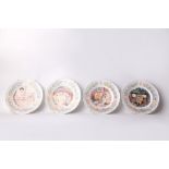 Royal Worcester – The Peter Pan Collection Series of 4 Plates
