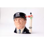 Royal Doulton Miniature Toby Jug – The Engine Driver