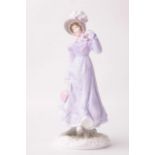 Royal Worcester Figurine – Walking Out Dresses of the 19th Century – 1818 The Regency