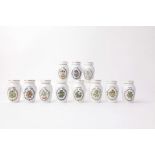 Franklin Mint Gloria Concepts Spice Jars