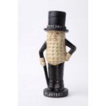 Cast Iron Large Mr Peanut Money Box