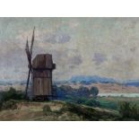 Charles Johann Palmié (1863-1911), Painting, Windmill, c. 1890  Oil on canvas Germany, circa 1890
