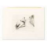 Henry Moore, ‘Curved Reclining Figure in Landscape II‘, 1979  Etching on wove paper England, 1979