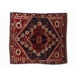 Kiz Bergama, North West Anatolia, 1930s  Wool on wool North West Anatolia, 1930s Knot density: