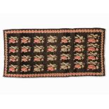 Bessarabian Kilim, around 1930  Wool on Goat Wool Bessarabia (former part of Moldavia and the