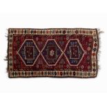 Kurd Carpet, East Anatolia, circa 1930  Wool on wool Turkey, circa 1930 Knot density: approx. 160,