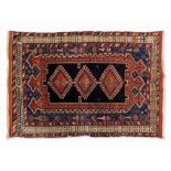 Afshar Neyriz, South Persia, around 1930  Wool on cotton Persia, around 1930 Knot density: approx.