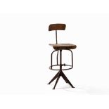 Jean Prouvé, High Swivel Chair, France, c. 1925  Steel, plywood France, c. 1925 Design: Jean