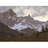 Felix Heuberger (1888-1968), Karwendel, Oil Painting, 1927  Oil on canvas  Austria, 1927  Felix