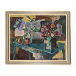 Vladimir Baranov-Rossiné (1888-1942/44), Still Life, 1910-1915  Oil on canvas Paris, 1910-1915