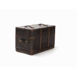 Louis Vuitton, Large Travel Trunk, France, Early 20th C.  Wood, leather, brass, iron, linen  France,