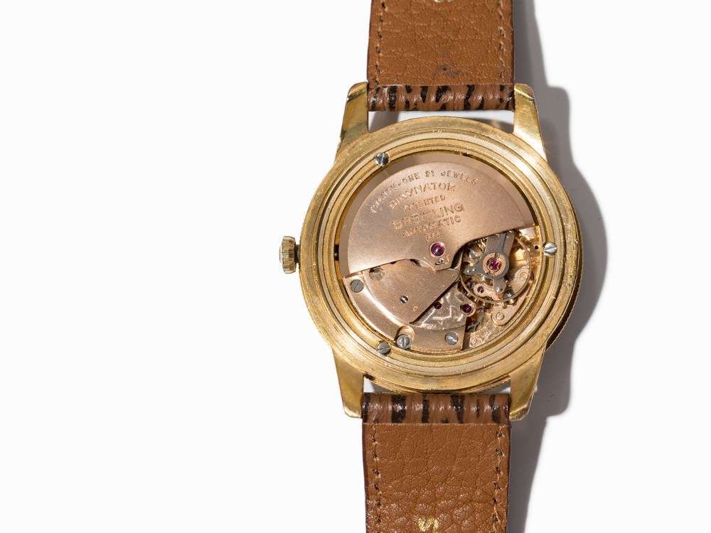 Breitling Unitime World Time, Ref. 1 260, c.1955  Breitling Unitime World Time wristwatch, ref. 1 - Image 5 of 9