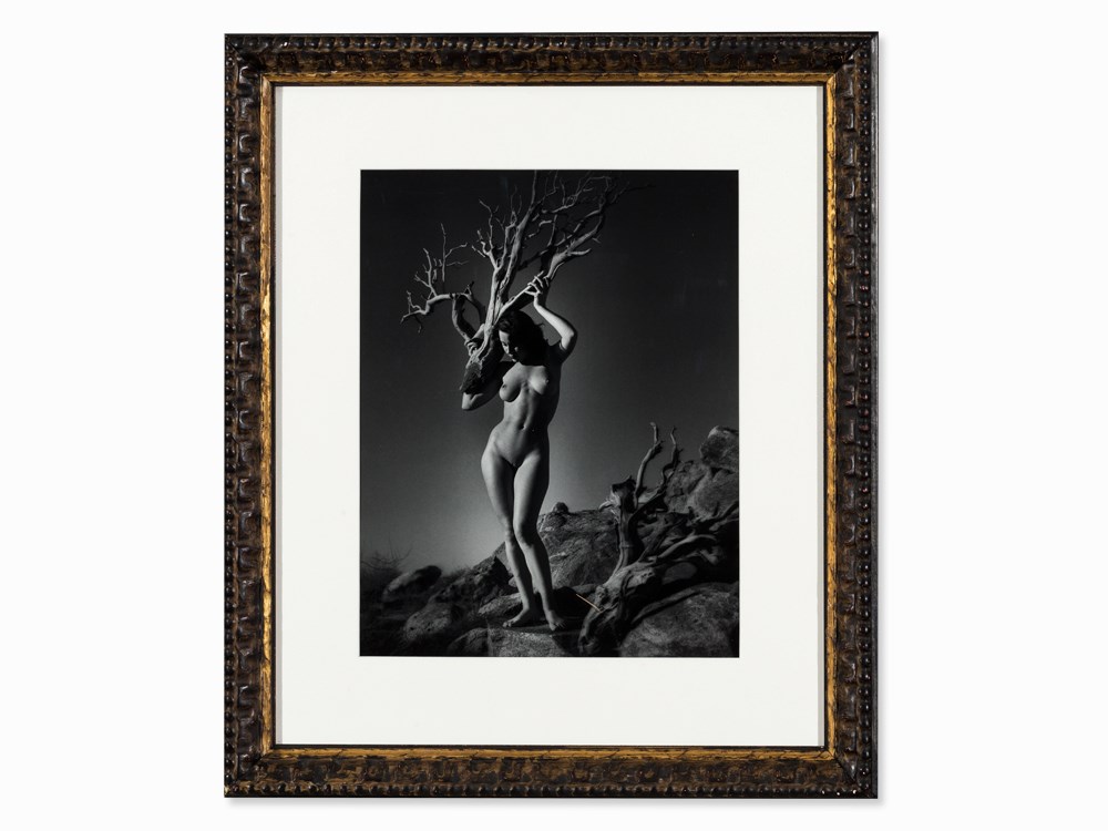 André de Dienes (1913-1985), Female Nude, Giclée, c. 1950/2006  Giclée print after a photograph on - Image 2 of 9