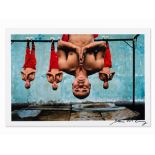 Steve McCurry (b. 1950), Shaolin Monks Training, 2004  Digital print on Fujicolor Crystal Archive