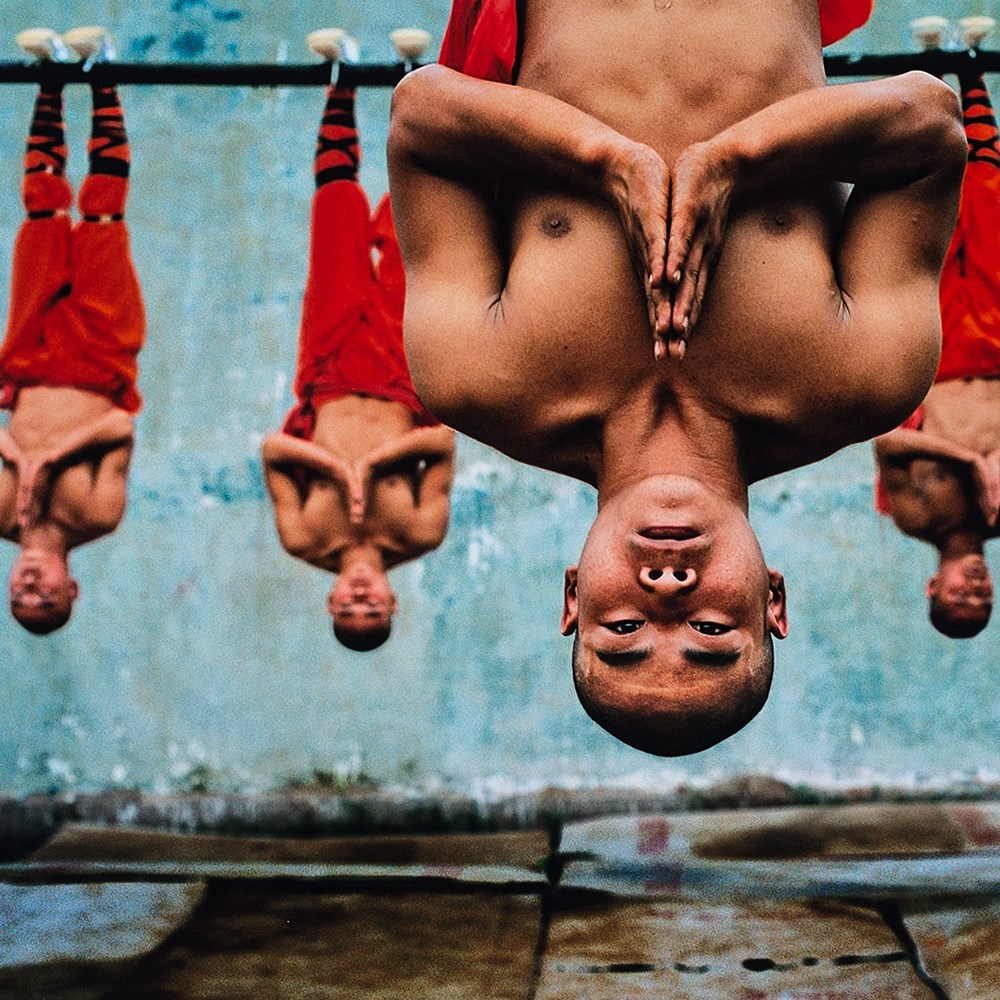 Steve McCurry (b. 1950), Shaolin Monks Training, 2004  Digital print on Fujicolor Crystal Archive - Image 6 of 6