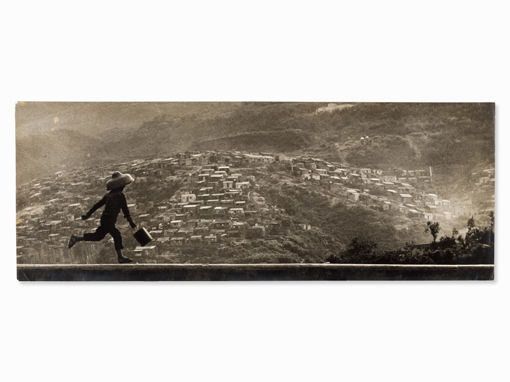 Ng Wing Yiu, Running, Vintage Photograph, Hong Kong, c. 1966  Vintage gelatin silver print on baryta