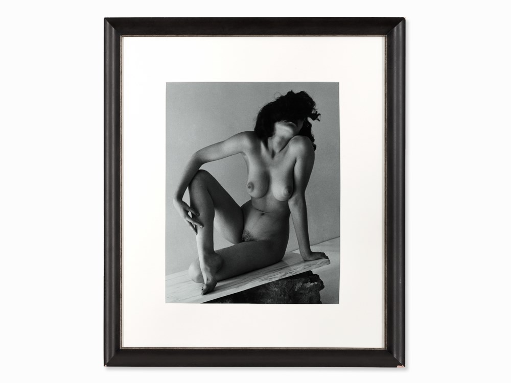 André de Dienes (1913-1985), Brunette Nude, Giclée,c.1950/2006  Giclée print after a photograph on