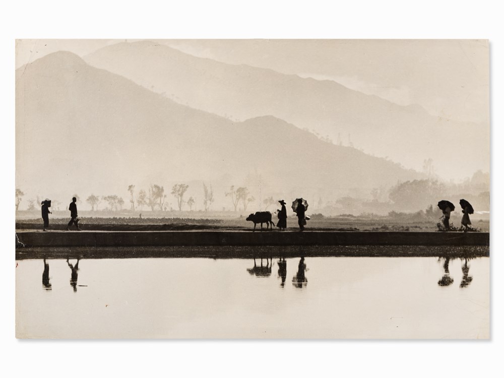 K. C. Chew, Misty Lake, Hong Kong, c. 1930  Gelatin silver print on Agfa photo paper  Hong Kong,