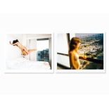 Malerie Marder, Untitled #1 & #2, 2 LightJet Prints, 2001  2 LightJet prints in colors, laminated on