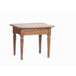 Neo-Classical Table, Pear, Southern Germany, circa 1780  Solid pear wood, partly carved Southern