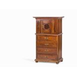 ‘Windellade’ Cabinet, Walnut, Switzerland, c. 1780  Walnut veneered on softwood Switzerland, circa