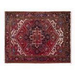 Heriz Rug, 67,000 Knots/m2, Iran, Mid-20th Century  Wool on cotton Iran, mid-20th century Large,