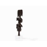 Yoruba, Fine Maternity ‘Shango’ Staff, ex Ludwig Bretschneider  Wood Yoruba peoples, Nigeria,