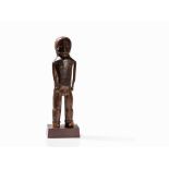 Ngbaka, Important Standing Female Figure, Congo, Early 20th C.  Wood  Ngbaka peoples, D. R. Congo,