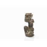 Kissi, Small ‘Nomoli’ Figure, Sierra Leon, Early 20th C.  Serpentine stone Kissi peoples, Sierra