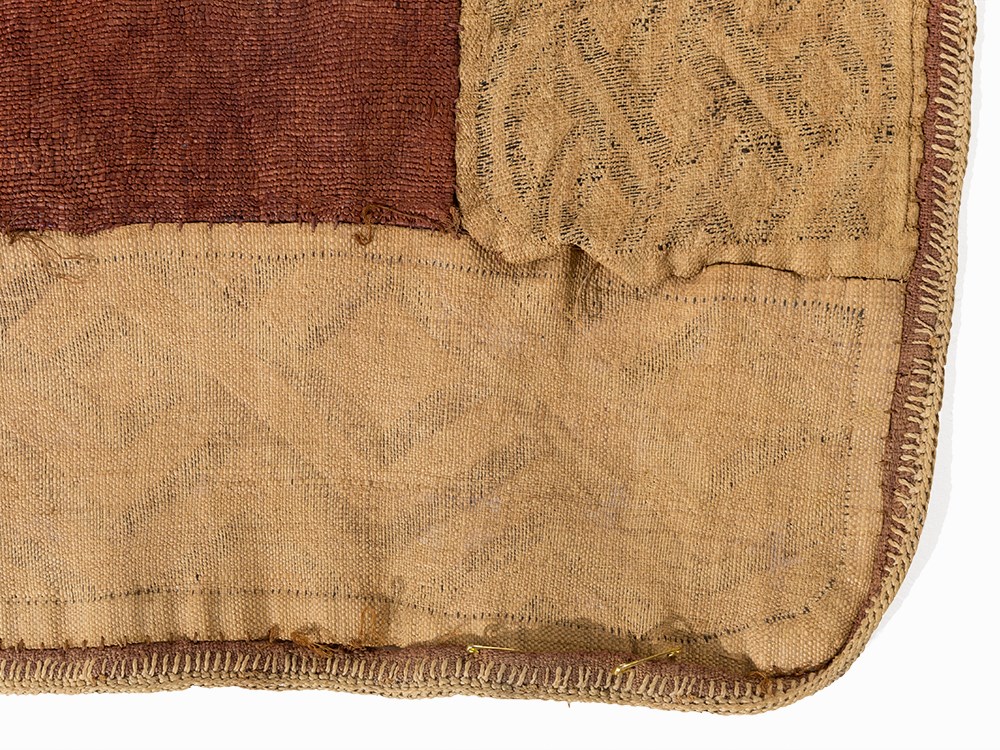 Kuba, Chief’s Wrap Skirt, D. R. Congo  Raffia weaving Kuba peoples, D. R. Congo, early 20th - Image 8 of 9