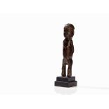 Ngbaka, Standing Figure, D. R. Congo, Early 20th C.  Wood Ngbaka peoples, Congo, early 20th century