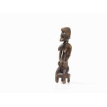 Senufo, Seated Female Figure, Ivory Coast  Wood Senufo peoples, Ivory Coast, early 20th century
