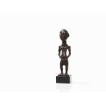 Lulua, Standing Figure, D. R. Congo  Wood Lulua peoples, D. R. Congo The body with accentuated
