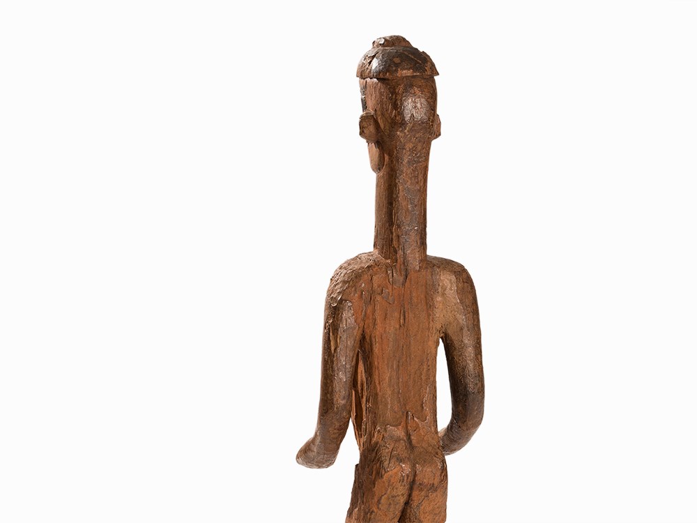 Igbo, Male Shrine Figure ‘Alusi’, Nigeria, Early 20th C.  Wood,  Igbo peoples, Nigeria, early 20th - Image 8 of 9