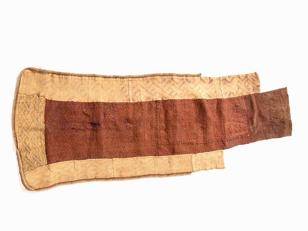 Kuba, Chief’s Wrap Skirt, D. R. Congo  Raffia weaving Kuba peoples, D. R. Congo, early 20th - Image 6 of 9