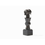 Songye, Janus Staff Finial, ex-Collection André Schoeller  Holz Songye peoples, D. R. Congo, early