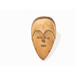 Important Vuvi Mask, Gabon  Wood  Vuvi peoples, Gabon Large facial plane with strong high forehead