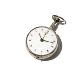 Eardley Norton Silver Pocket Watch, England, Around 1780  Eardley Norton silver pocket watch