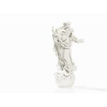 A Meissen Maria Immacolata Figure, After J. J. Kaendler, 1979  Porcelain with white glaze Germany,