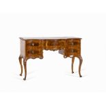 Rococo Ladies Desk, Walnut, Germany, Mid-18th C.  Walnut, solid and veneered on softwood, walnut